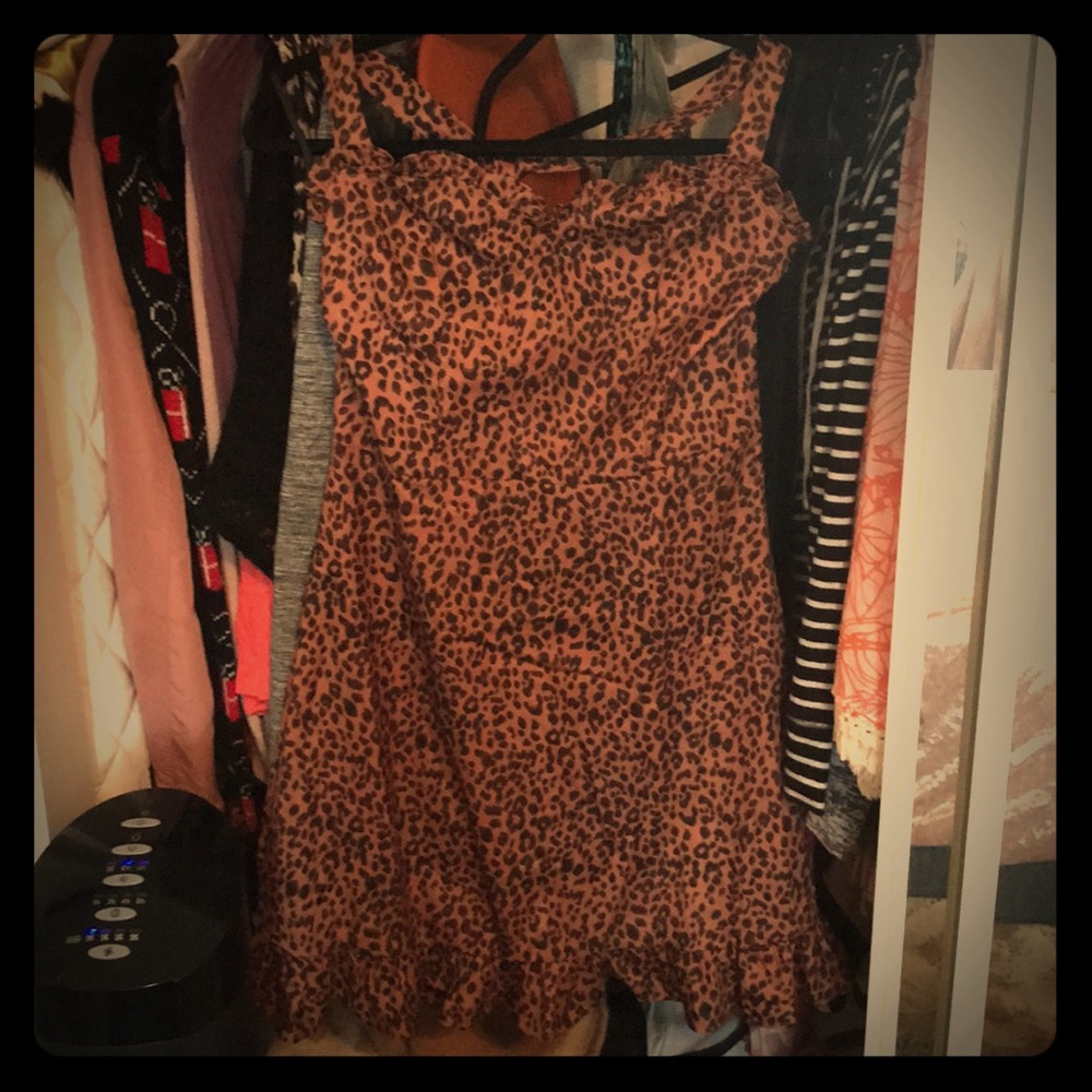 Brand new leopard dress!!!
